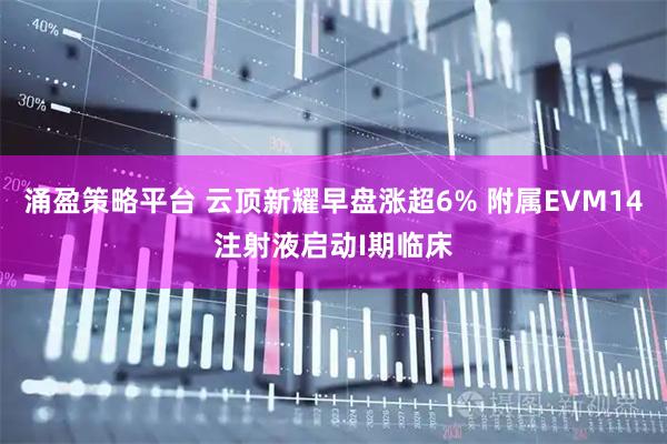 涌盈策略平台 云顶新耀早盘涨超6% 附属EVM14注射液启动I期临床