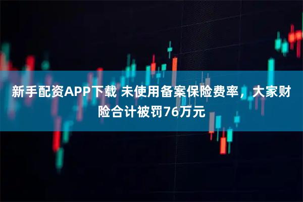 新手配资APP下载 未使用备案保险费率，大家财险合计被罚76万元